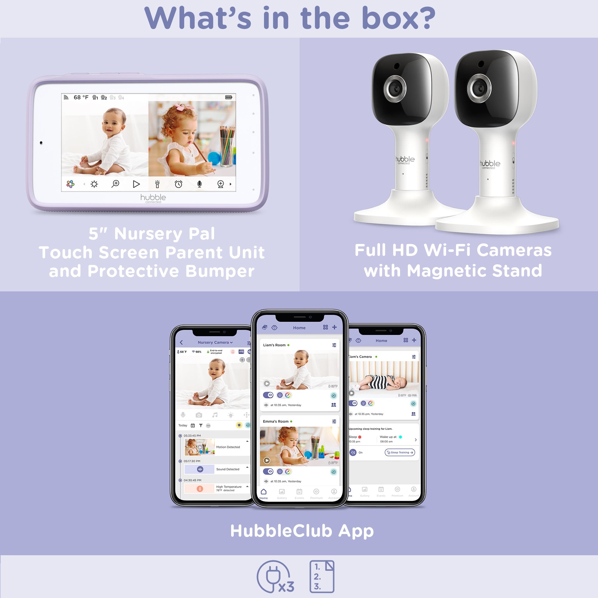 Nursery Pal Cloud Touch Twin