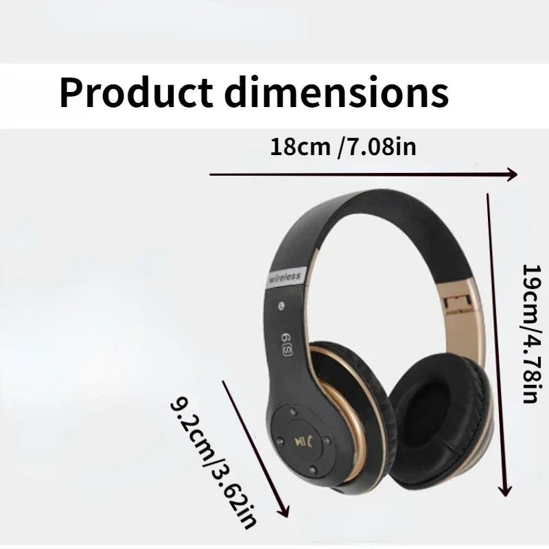 Wireless HiFi Stereo Bluetooth Headphones