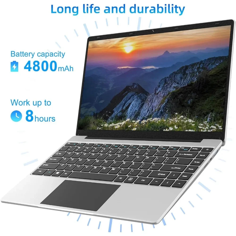 14" Laptop with Intel Celeron J4105 CPU