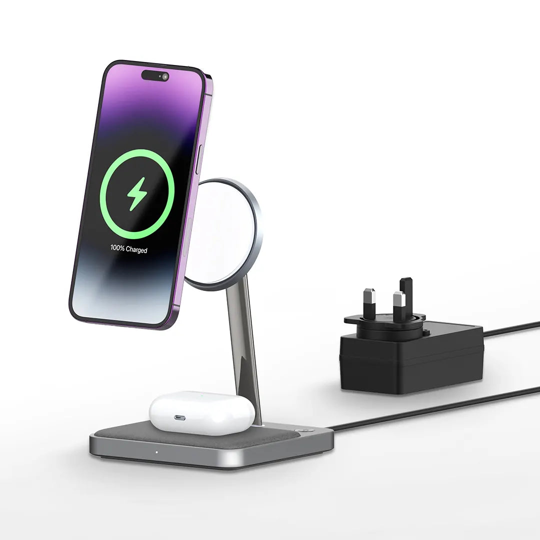 ZIKE Z557 2-in-1 MagSafe Wireless Charger